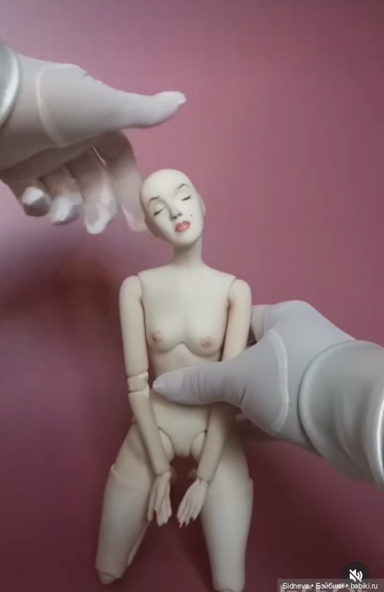 Пора рассказать 🧚‍♀️ — Авторские шарнирные куклы своими руками: лепка (фото 5)