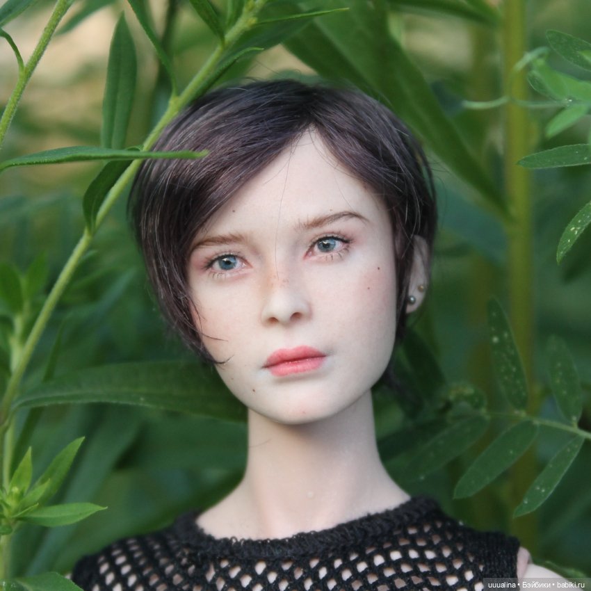 ООАК моего авторства экшен голова (фото 2)