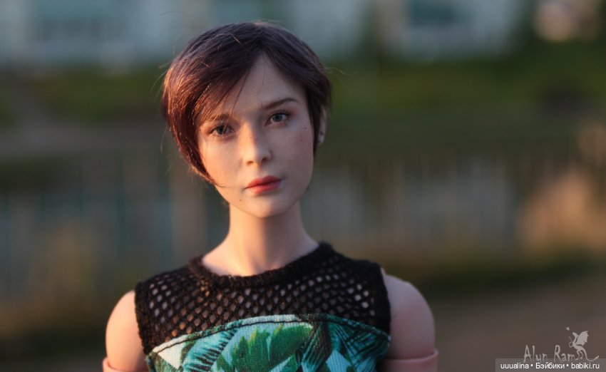 ООАК моего авторства экшен голова (фото 10)