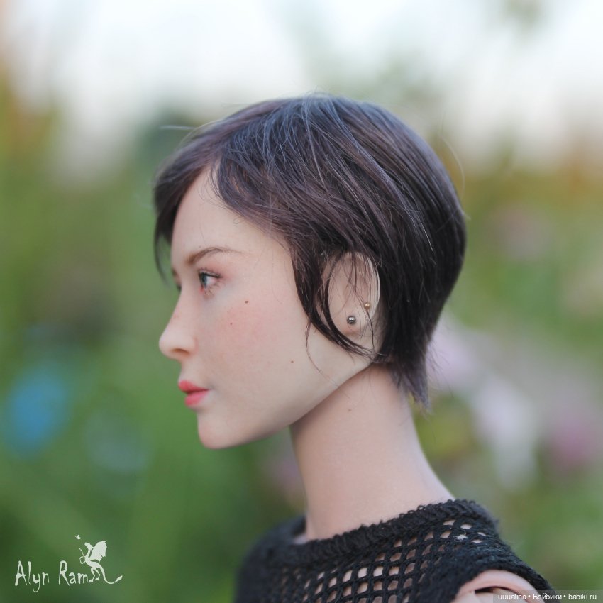 ООАК моего авторства экшен голова (фото 4)