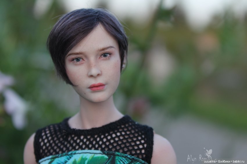 ООАК моего авторства экшен голова (фото 6)