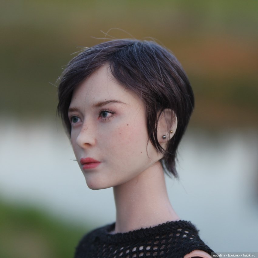 ООАК моего авторства экшен голова (фото 7)