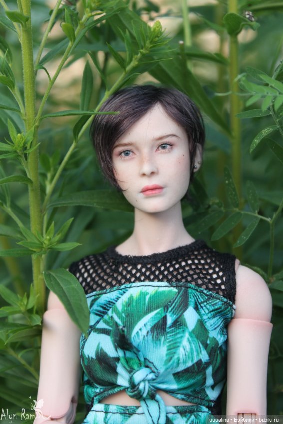 ООАК моего авторства экшен голова (фото 8)