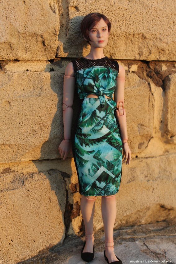 ООАК моего авторства экшен голова