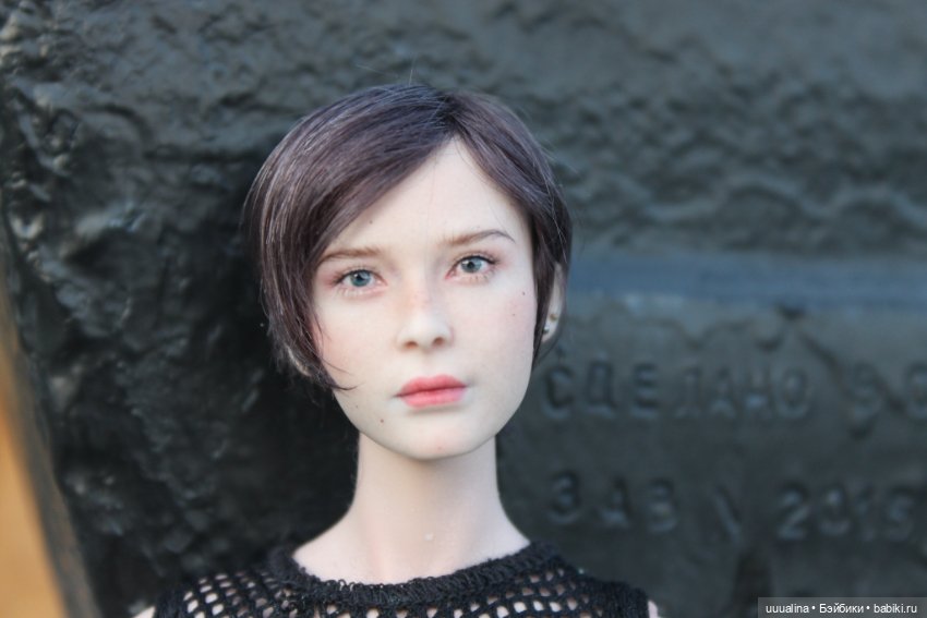 ООАК моего авторства экшен голова