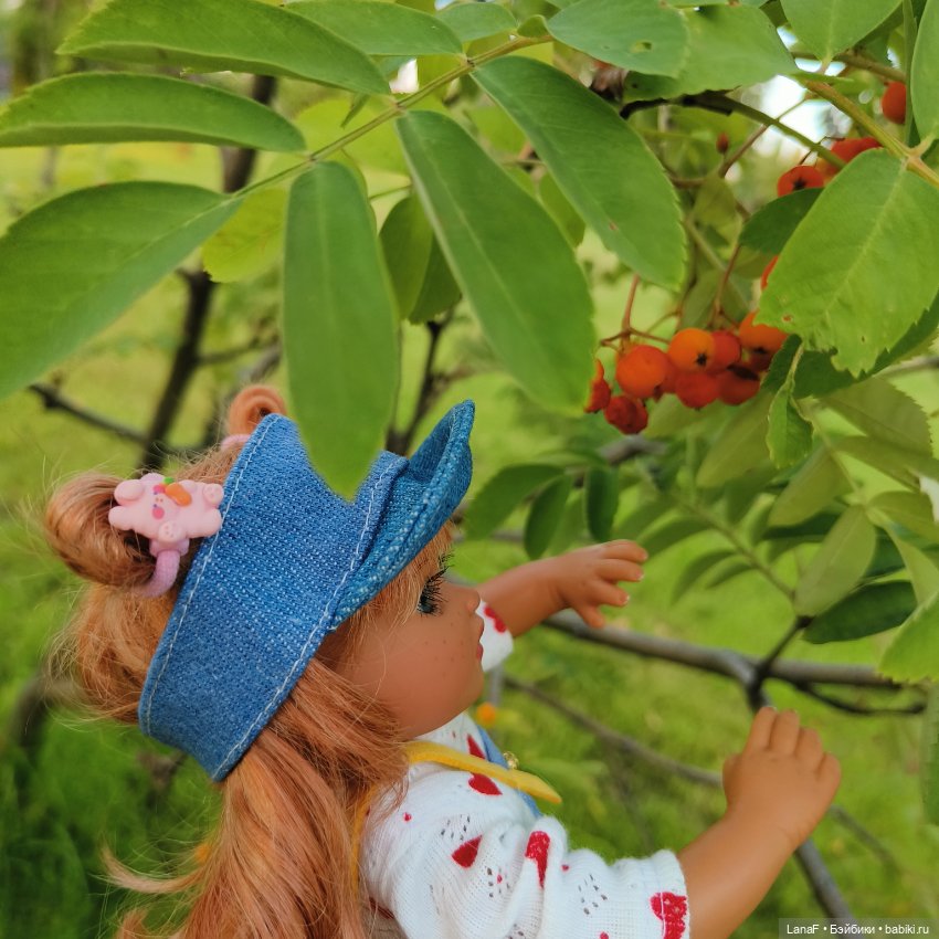 Летние прогулки Эмилии 🍒🍋‍🟩💛( Габриэль Мюллер 23см Gabriel Muller)