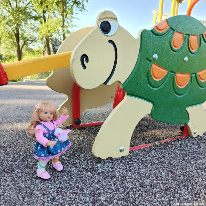 Летние прогулки Эмилии 🍒🍋‍🟩💛( Габриэль Мюллер 23см Gabriel Muller)