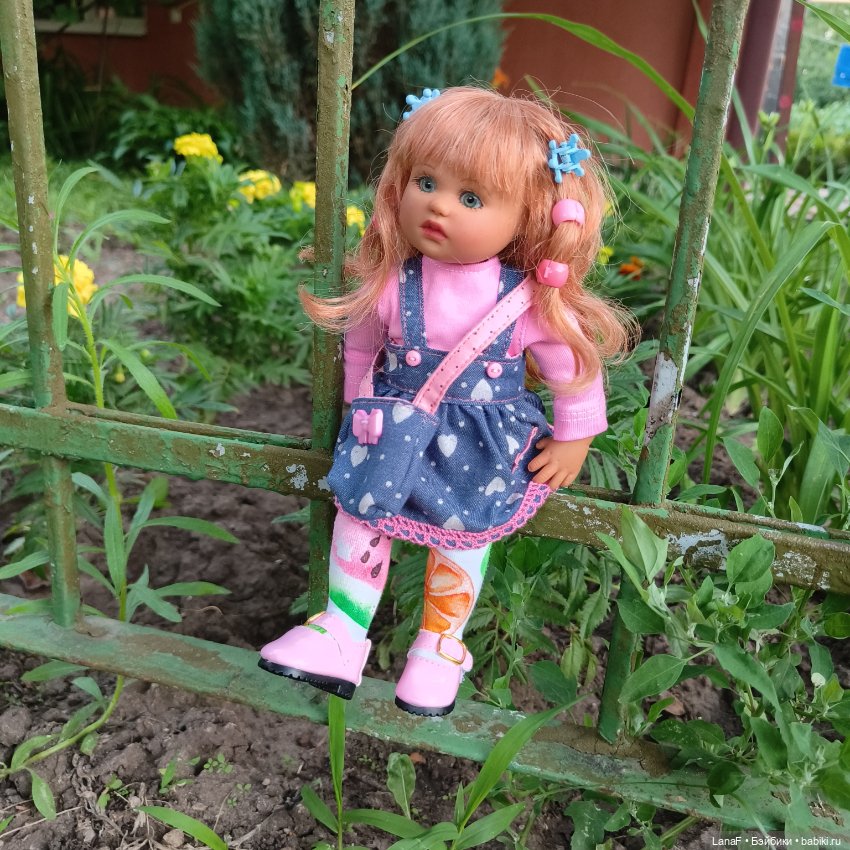 Летние прогулки Эмилии 🍒🍋‍🟩💛( Габриэль Мюллер 23см Gabriel Muller)