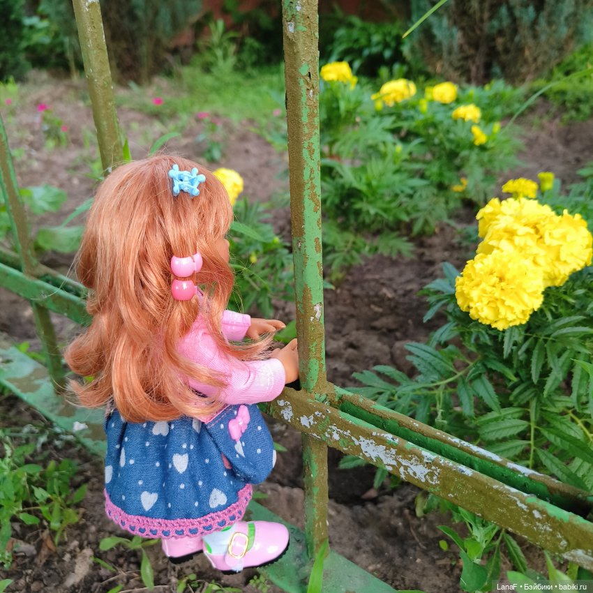 Летние прогулки Эмилии 🍒🍋‍🟩💛( Габриэль Мюллер 23см Gabriel Muller)