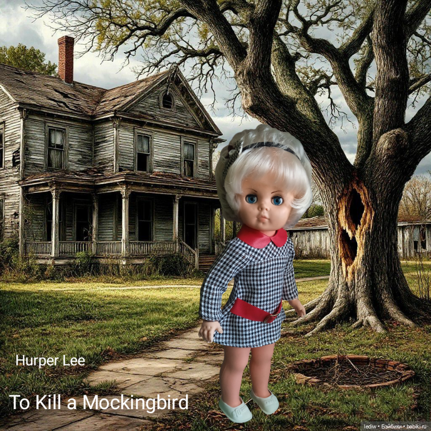 Новая жизнь старых кукол. Джин-Луиза, по прозвищу Глазастик (фото 10)