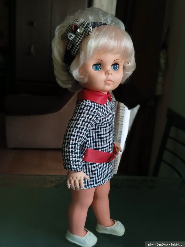 Новая жизнь старых кукол. Джин-Луиза, по прозвищу Глазастик (фото 3)