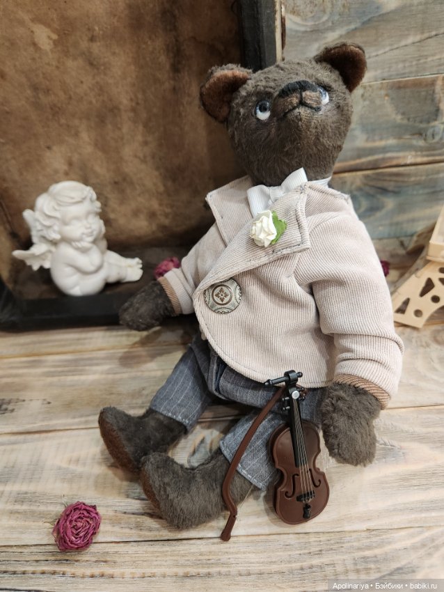 Jean-Luc — Авторские мишки Тедди и друзья: фото