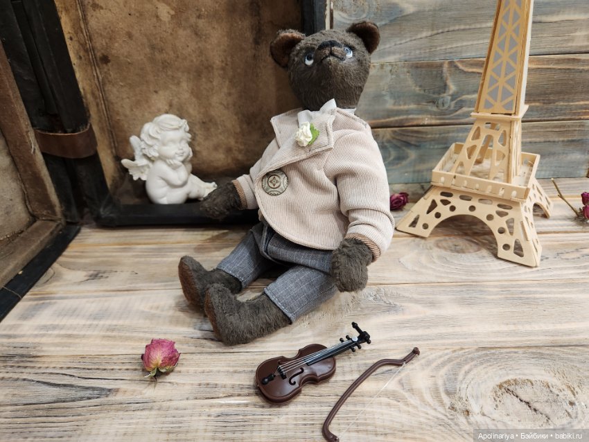 Jean-Luc — Авторские мишки Тедди и друзья: фото