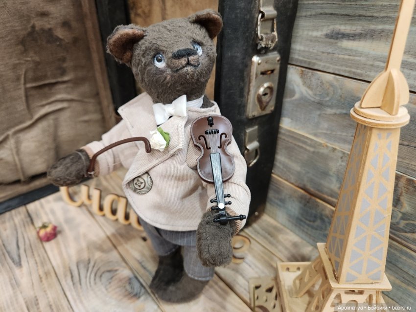 Jean-Luc — Авторские мишки Тедди и друзья: фото