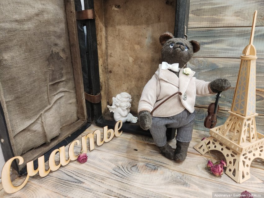 Jean-Luc — Авторские мишки Тедди и друзья: фото (фото 7)