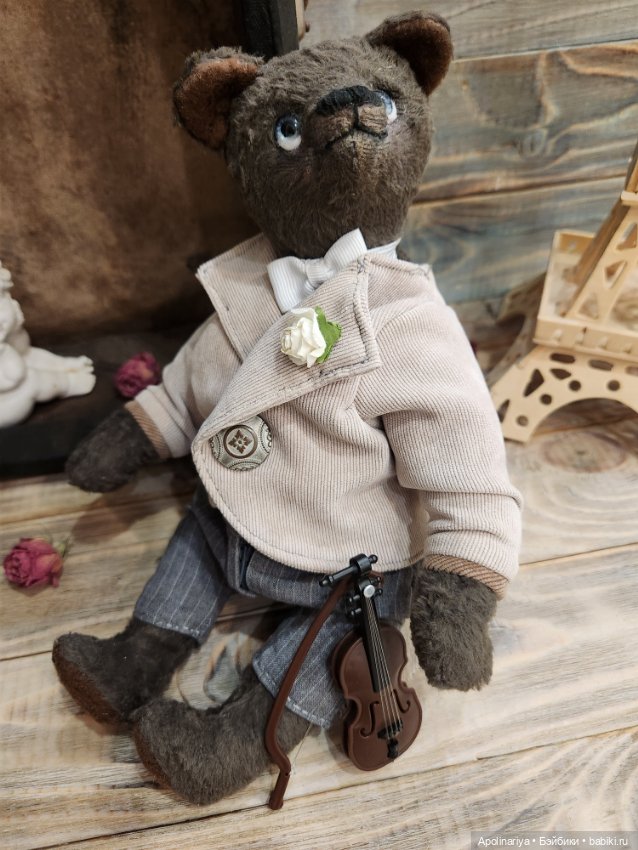 Jean-Luc — Авторские мишки Тедди и друзья: фото