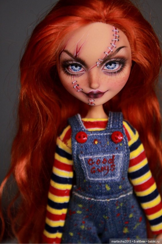 ООАК Monster High и Ever After High: репейнт (фото 3)