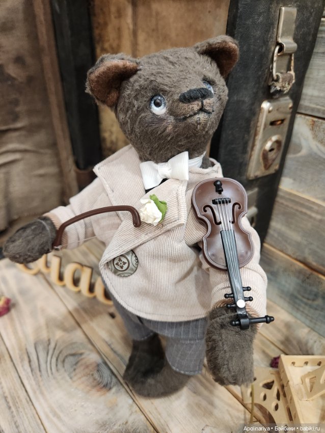 Jean-Luc — Авторские мишки Тедди и друзья: фото