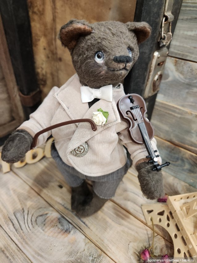 Jean-Luc — Авторские мишки Тедди и друзья: фото