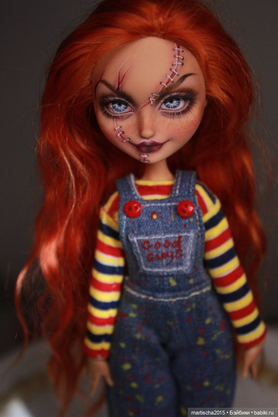 ООАК Monster High и Ever After High: репейнт (фото 2)
