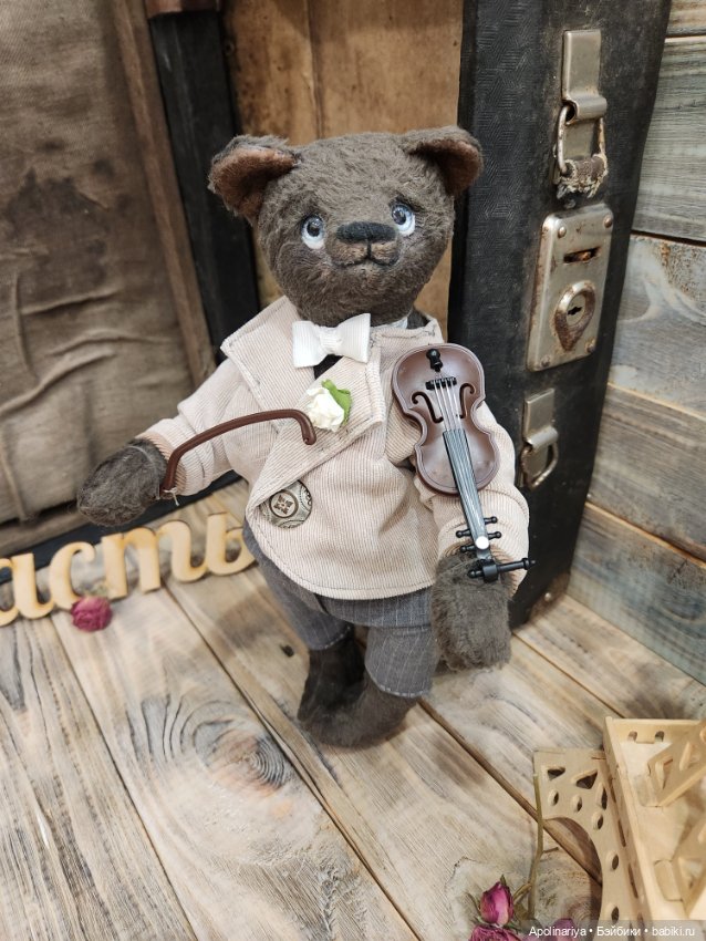 Jean-Luc — Авторские мишки Тедди и друзья: фото