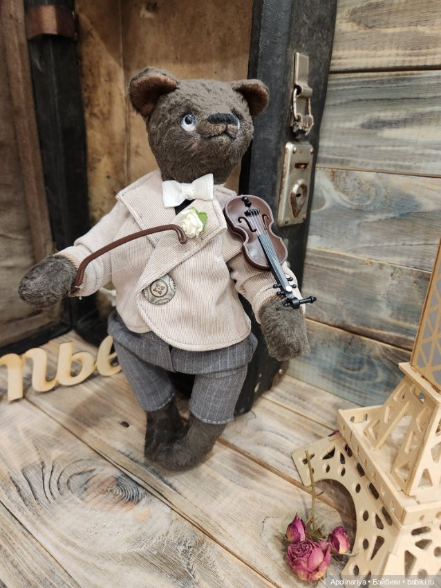 Jean-Luc — Авторские мишки Тедди и друзья: фото