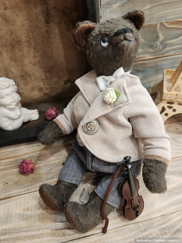 Jean-Luc — Авторские мишки Тедди и друзья: фото