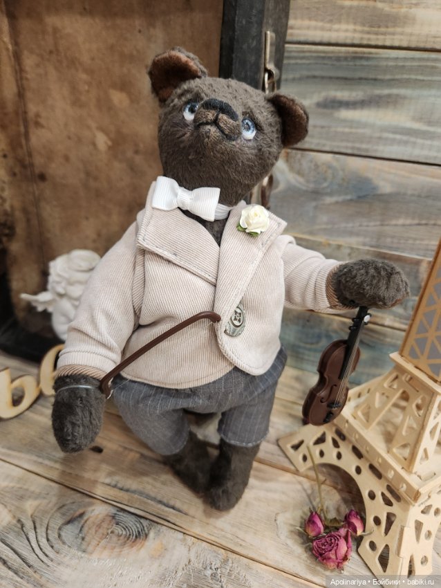 Jean-Luc — Авторские мишки Тедди и друзья: фото