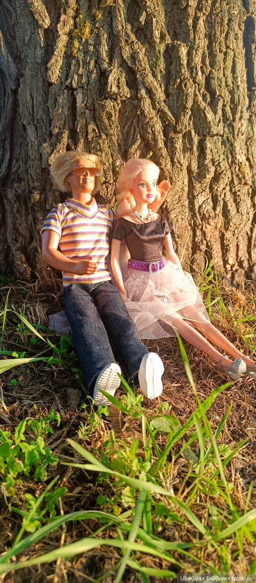 История одной американской куклосемьи. Кен и Барби с блошиного рынка