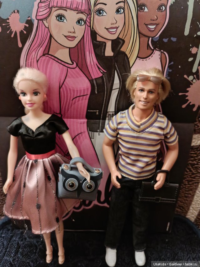 История одной американской куклосемьи. Кен и Барби с блошиного рынка (фото 6)