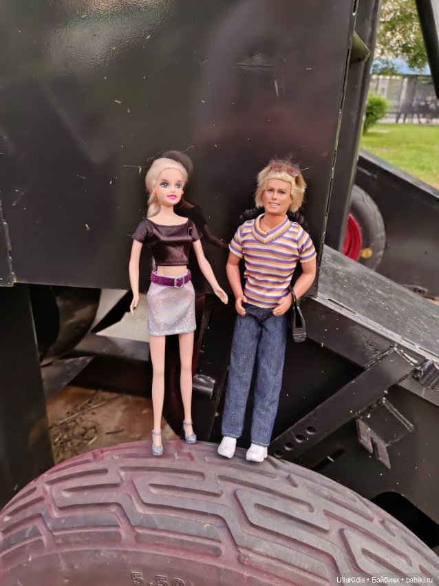 История одной американской куклосемьи. Кен и Барби с блошиного рынка (фото 9)