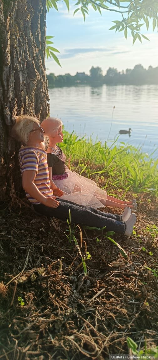 История одной американской куклосемьи. Кен и Барби с блошиного рынка