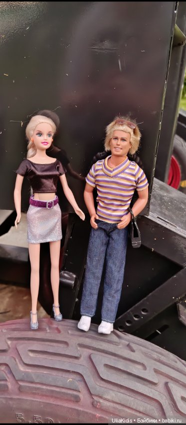 История одной американской куклосемьи. Кен и Барби с блошиного рынка