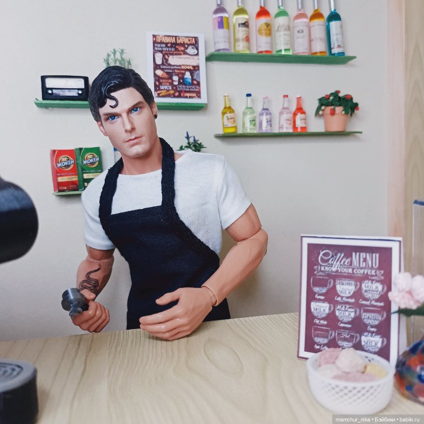 Кофейня "Кофеварка" 2.0 — Румбоксы и кукольные интерьеры: фото (фото 5)