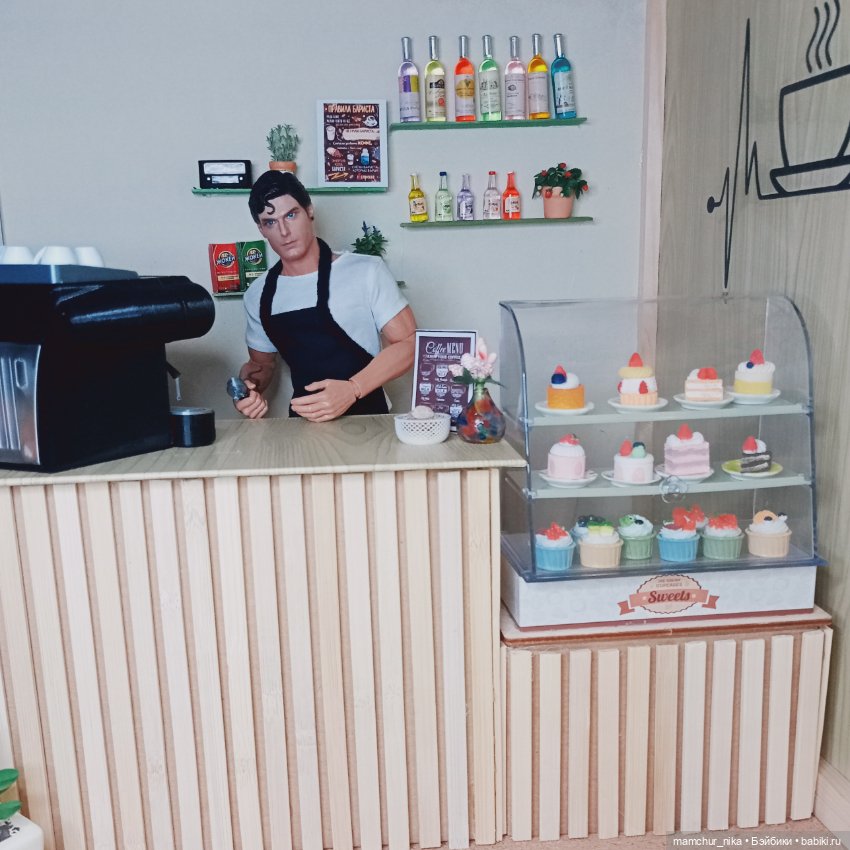 Кофейня "Кофеварка" 2.0 — Румбоксы и кукольные интерьеры: фото