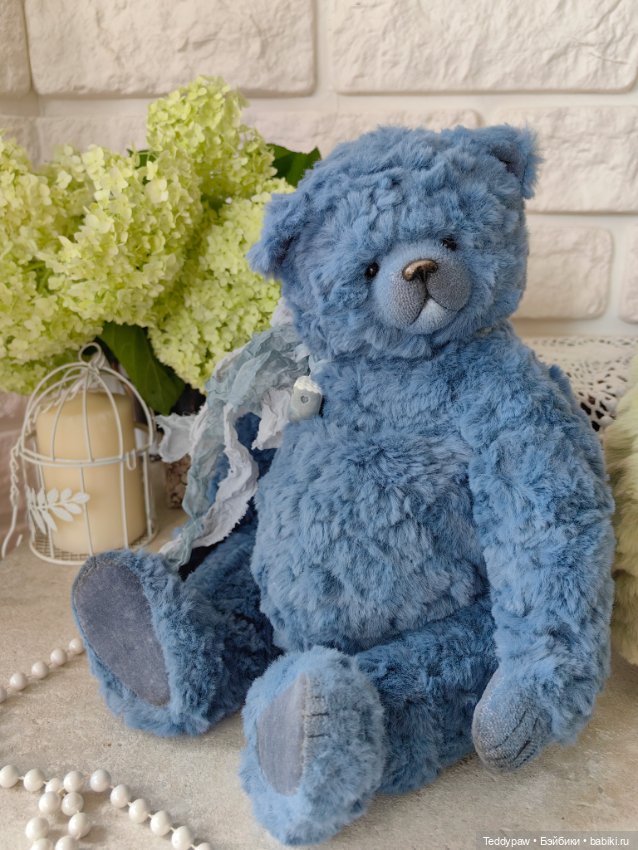 Летний василёк — Авторские мишки Тедди и друзья: фото (фото 3)
