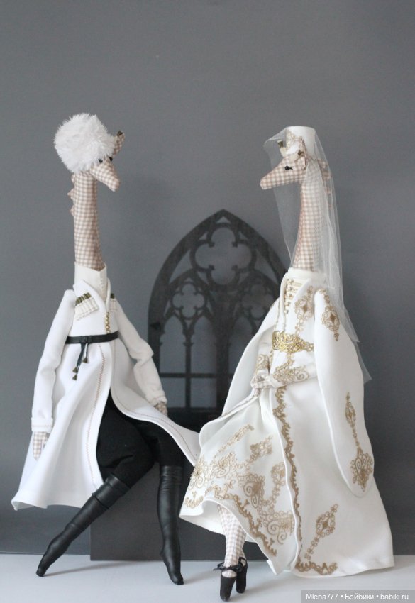 Подарок на свадьбу — Авторские текстильные куклы: Вальдорфские (фото 6)