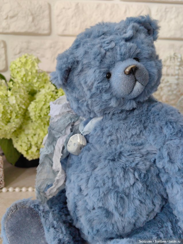 Летний василёк — Авторские мишки Тедди и друзья: фото (фото 5)