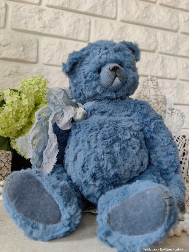 Летний василёк — Авторские мишки Тедди и друзья: фото (фото 4)