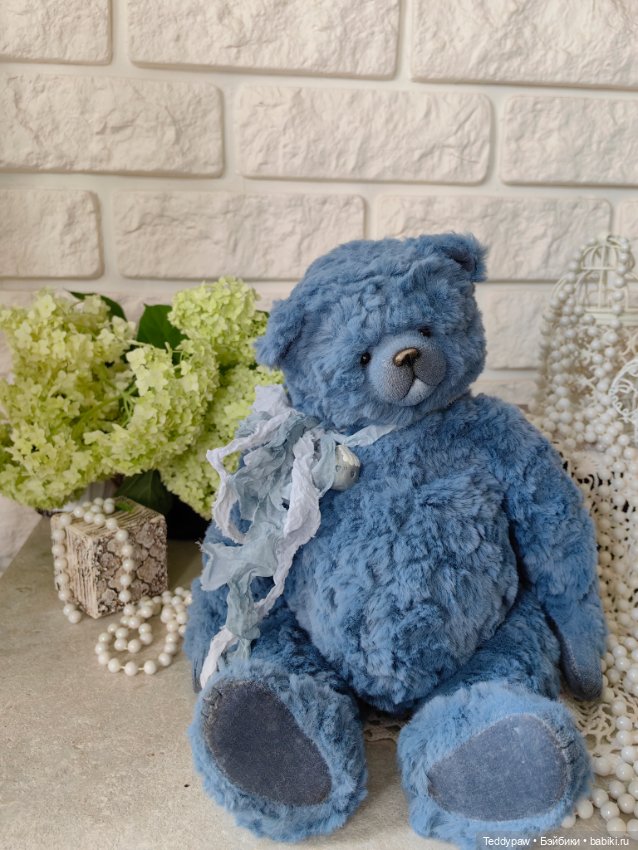 Летний василёк — Авторские мишки Тедди и друзья: фото (фото 2)