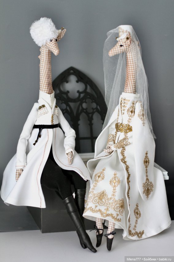 Подарок на свадьбу — Авторские текстильные куклы: Вальдорфские (фото 2)