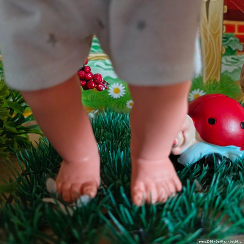 «Это средство, чтобы вечно помнить детство». Винтажный пупсик Ванюша. Германия (фото 4)