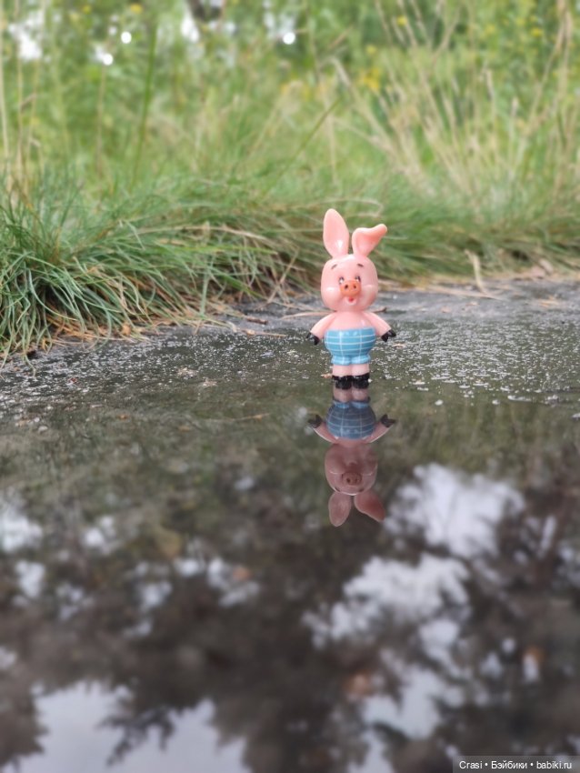 Хрюшкина прогулка ☀️🌳🐷 — Коллекционные фигурки (разное): животные