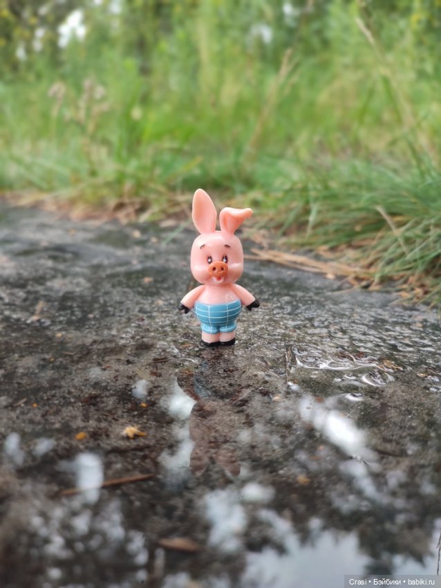 Хрюшкина прогулка ☀️🌳🐷 — Коллекционные фигурки (разное): животные