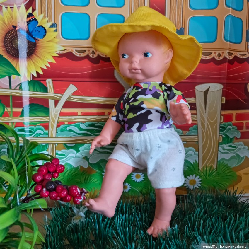 «Это средство, чтобы вечно помнить детство». Винтажный пупсик Ванюша. Германия (фото 6)