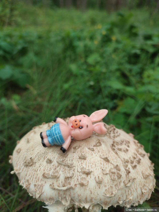 Хрюшкина прогулка ☀️🌳🐷 — Коллекционные фигурки (разное): животные