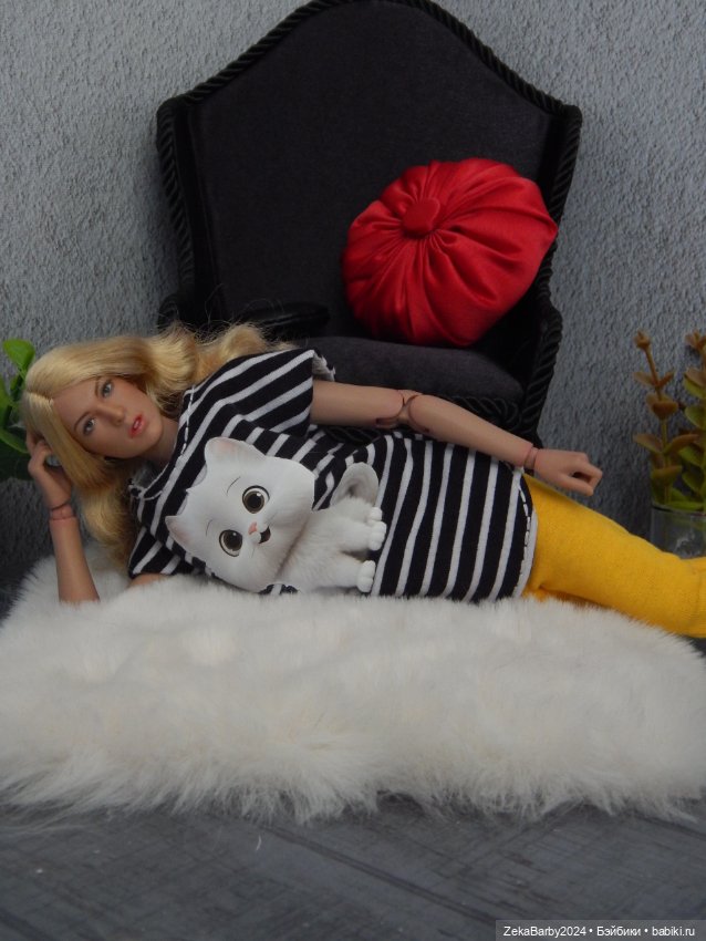 Пижамная вечеринка — Одежда и обувь для кукол своими руками: фото (фото 3)