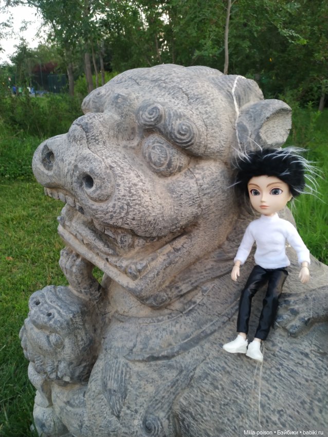 Таянг Крис в парке 200 Львов (фото 10)