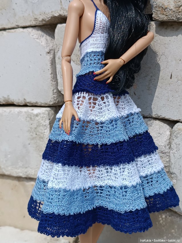 В бело-синих тонах — Куклы Integrity Toys (Интегрити): Poppy Parker