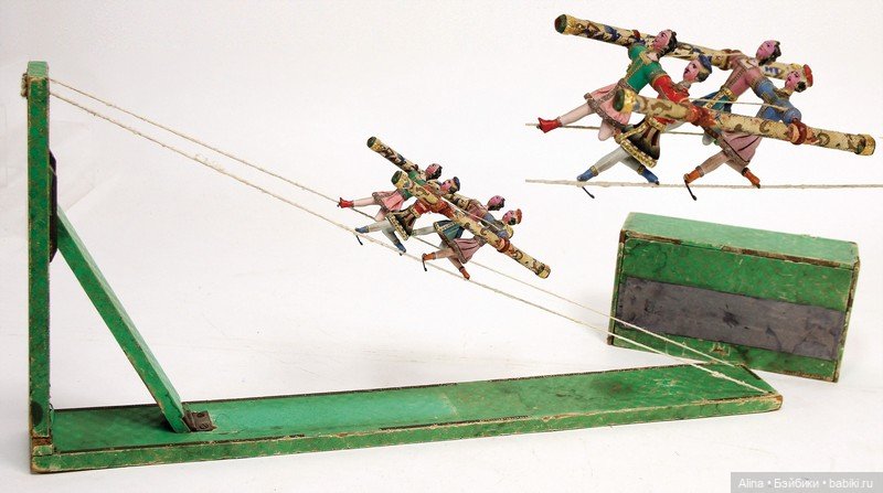 Акробатики с ртутью — Антикварные игрушки и домики: елочные украшения (фото 2)